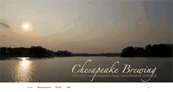 Desktop Screenshot of chesapeakebrewing.org